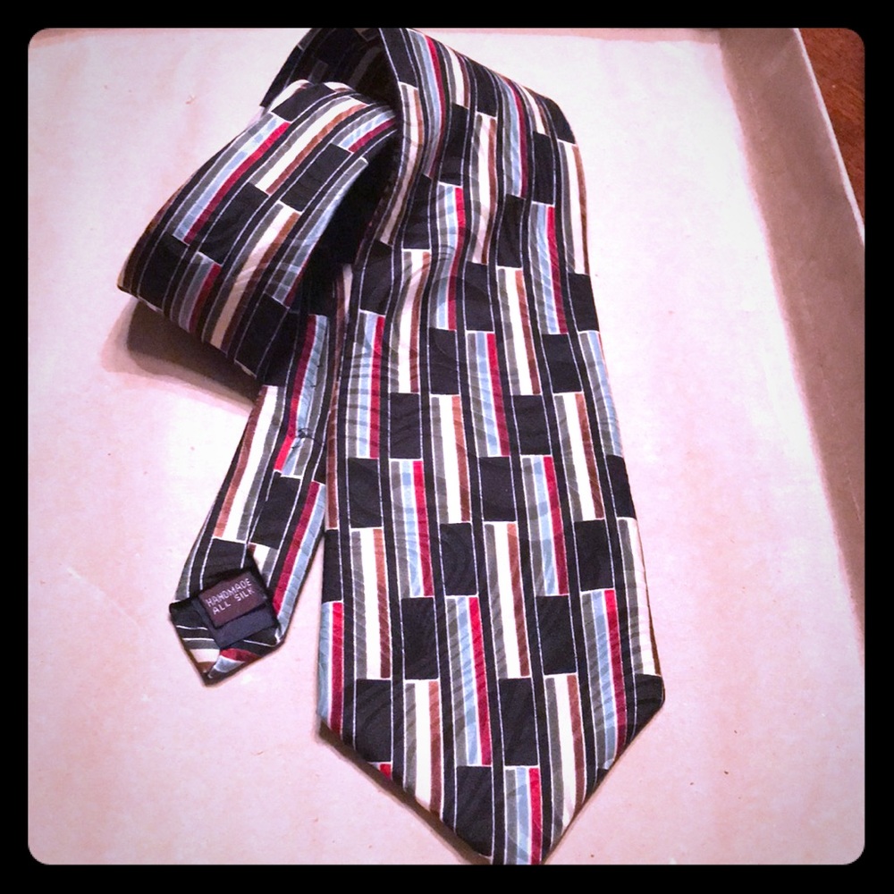 🎄Enzo Felini all silk tie